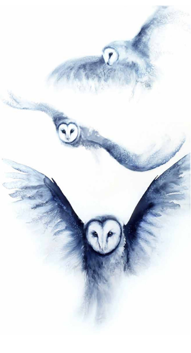 WATERCOLOUR ON CANVAS - Image 4