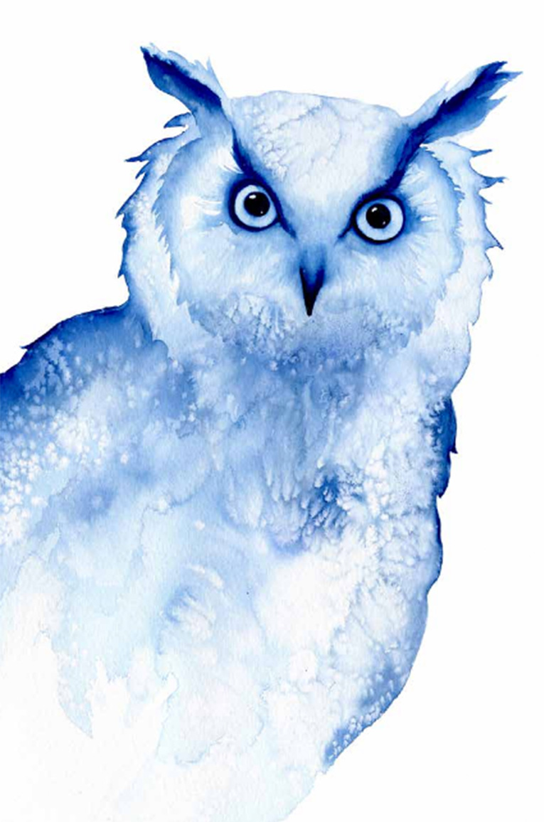 WATERCOLOUR ON CANVAS - Image 2