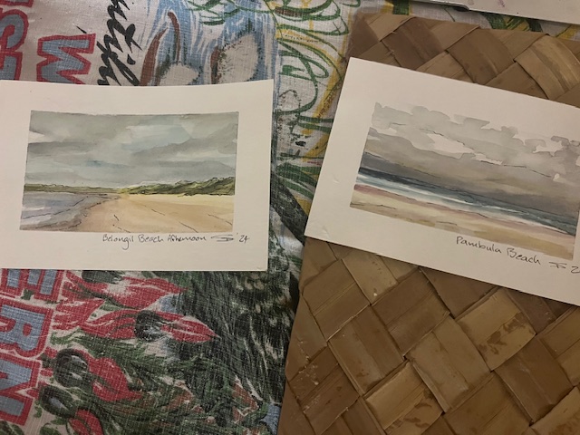 WATERCOLOUR & INK POSTCARD DAY - Image 2